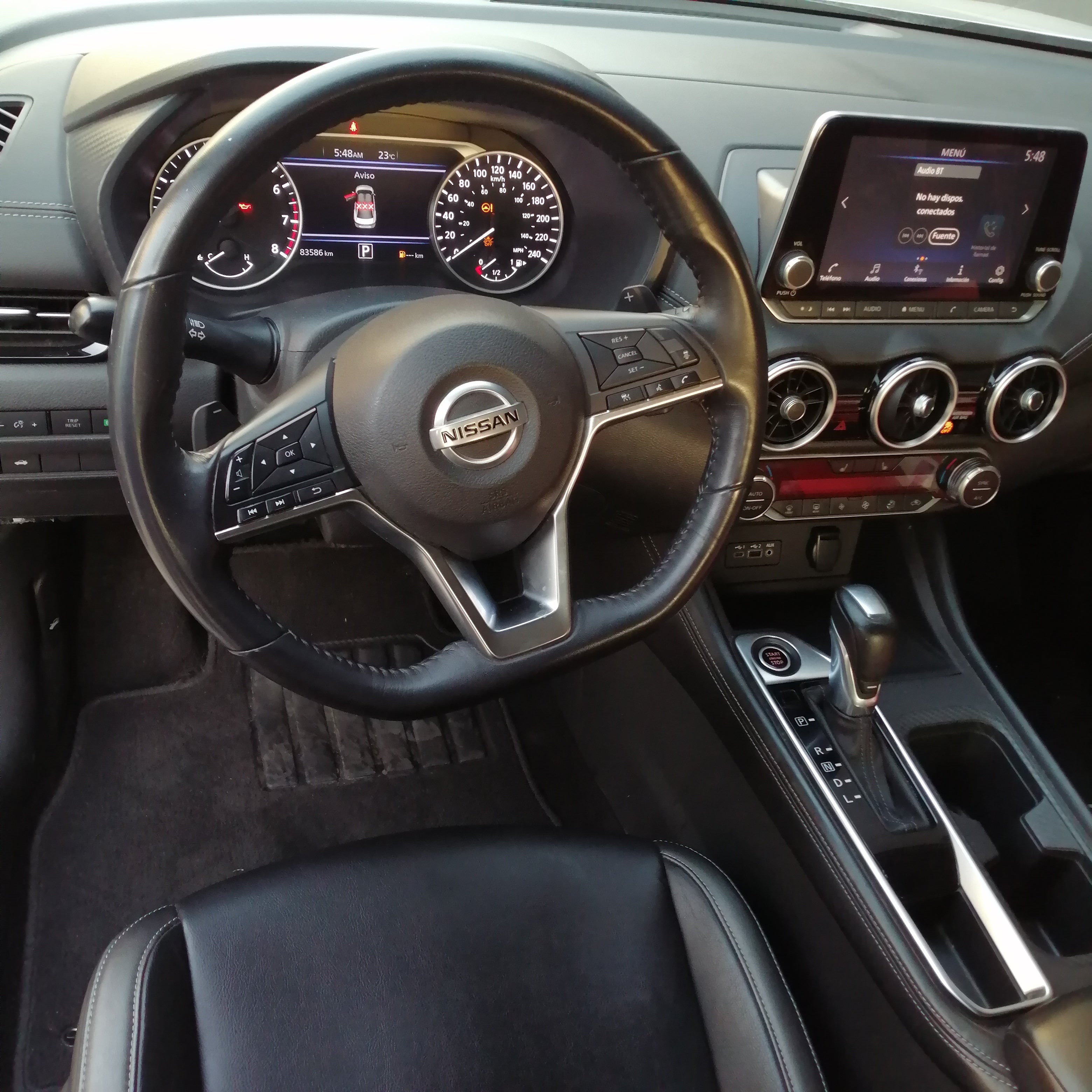 2020 Nissan Sentra EXCLUSIVE L4 2.0L 145 CP 4 PUERTAS AUT PIEL BA AA QC